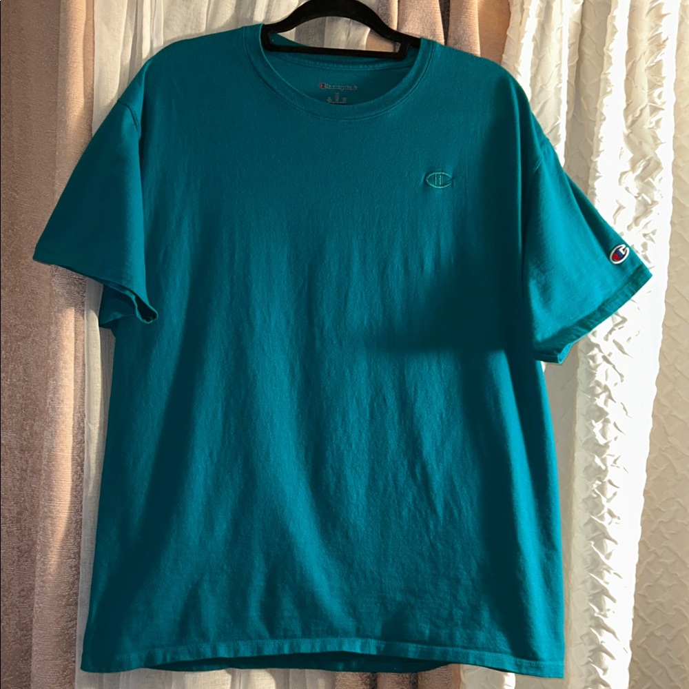 Champion Size XL Emerald Short Sleeve Tee